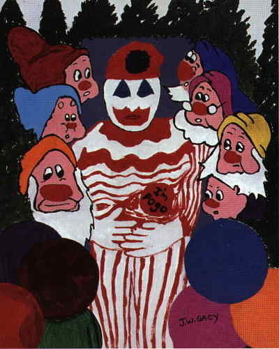 小人とピエロ: ジョン・ウェイン・ゲイシー（John Wayne Gacy）・キラークラウン・道化師（ピエロ）・絵画・作品集まとめ